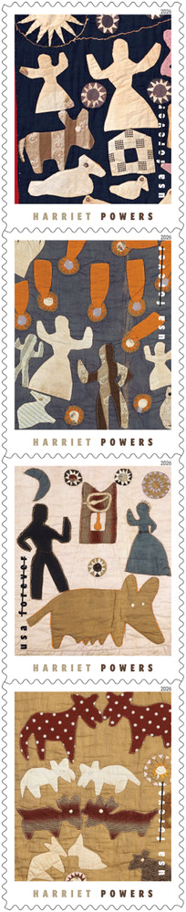 #6058 -6061 2026 Harriet Powers Strip/4 - MNH