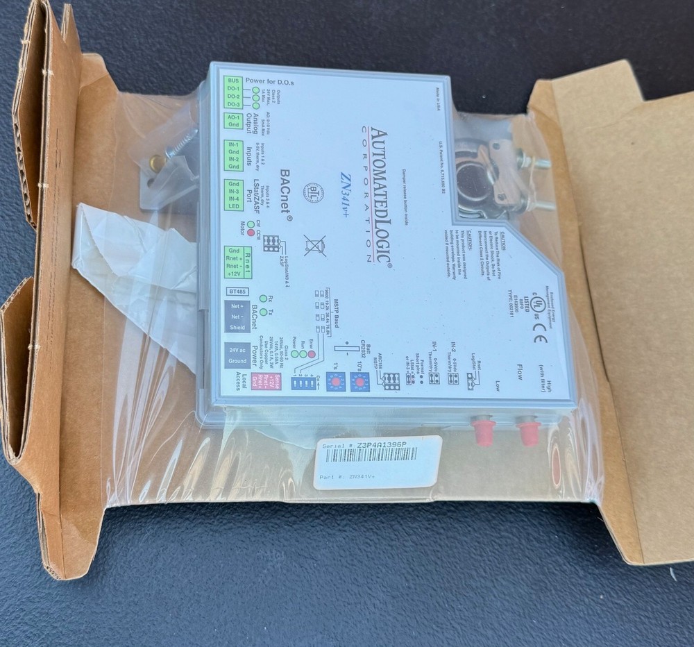 Automated Logic Corp. ZN341v+ Zone Controller Actuator Module Automated Log