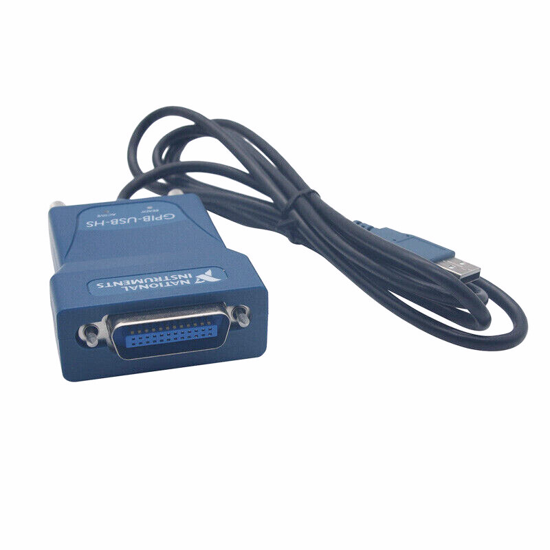 Interface Adapter National Instrumens NI GPIB-USB-HS Controller IEEE 488 Cable