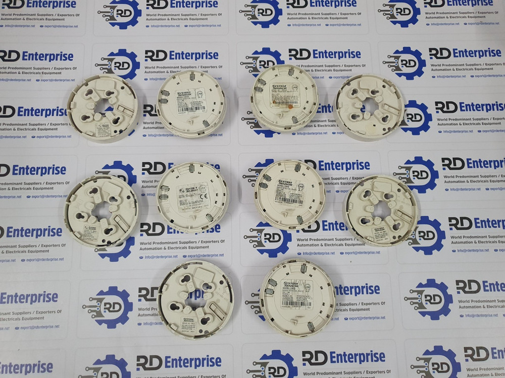 System Sensor 2351E Smoke Detector With Base B401 Lot 5 Pcs