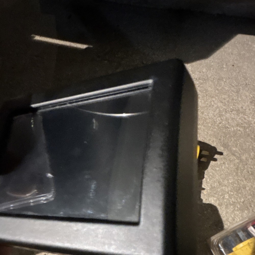 Micro-Air Easy Touch RV ASY-350 Programmable Touch Thermostat Black Rectangular