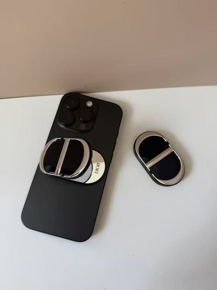 CD Mirror Phone Ring Holder Stand Dual Mirror 3M BLACK GWP