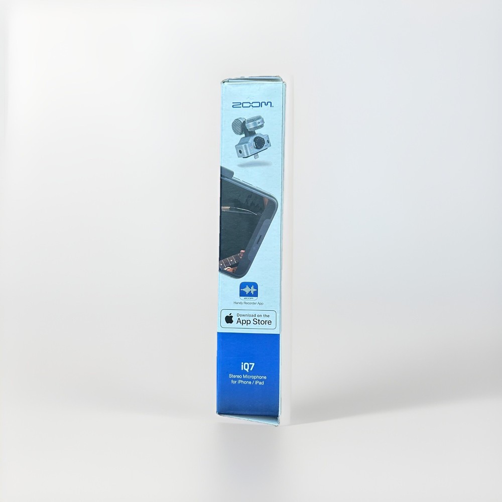 iPhone Zoom iQ7 Mid-Side Stereo Microphone With iOS Lightning Connector