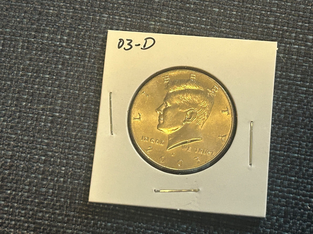 2003 -D Kennedy Half Dollar a