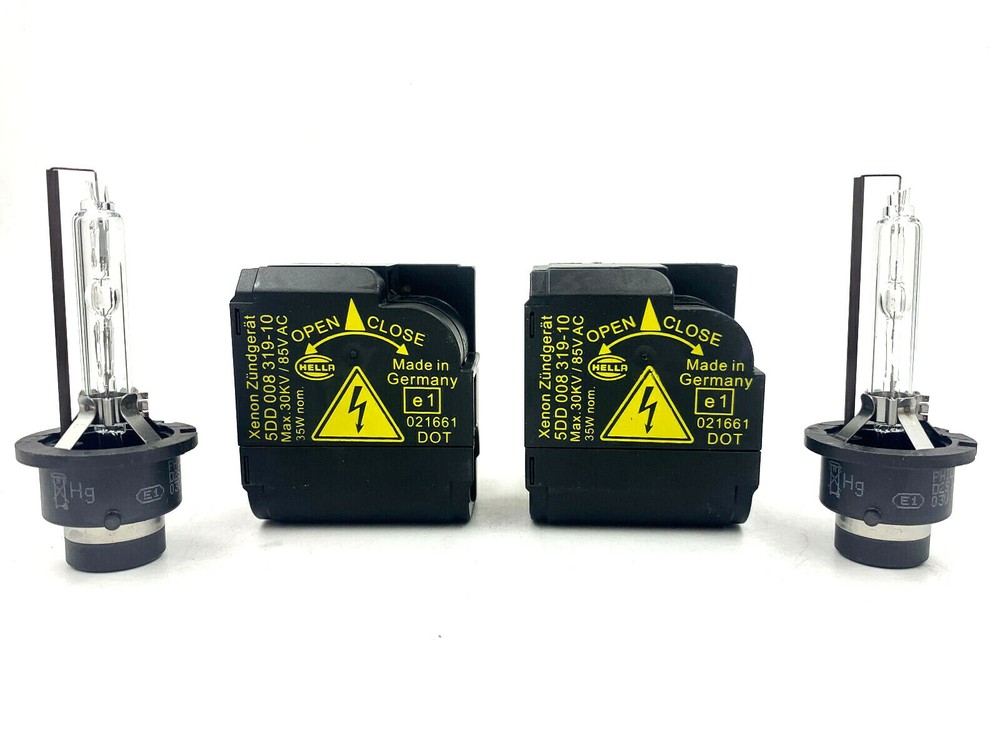 2x OEM 03-06 Mercedes E Class Xenon HID headlight Igniter & D2S Bulb