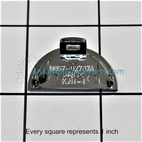 Samsung Refrigerator Handle End Cap DA67-02787A
