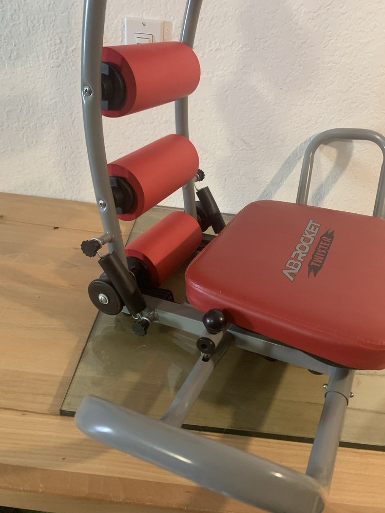 Original Red Ab Rocket Twister Abdominal Crunch Machine Core Trainer