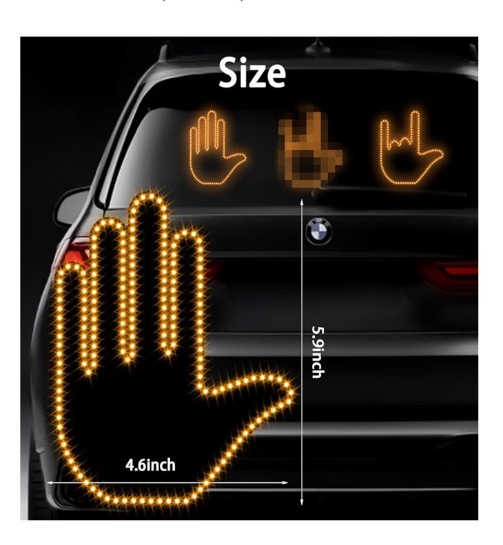 Top Road Fun Led Hand Gesture