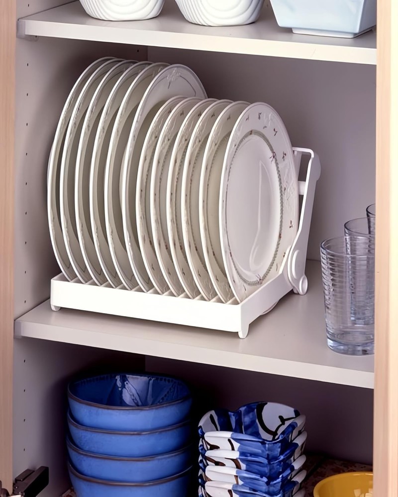 Collapsible Small Dish Drying Rack for RV, Camper, Dorm & Small Space