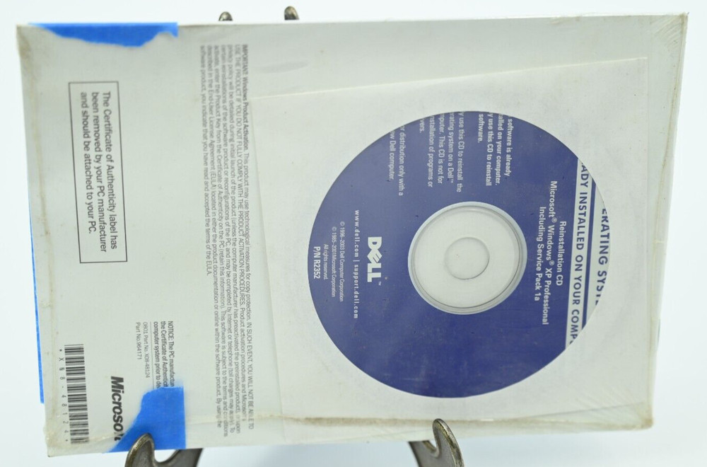 Microsoft X08-48124 Windows XP Professional Upgrade Version 2002 with Key