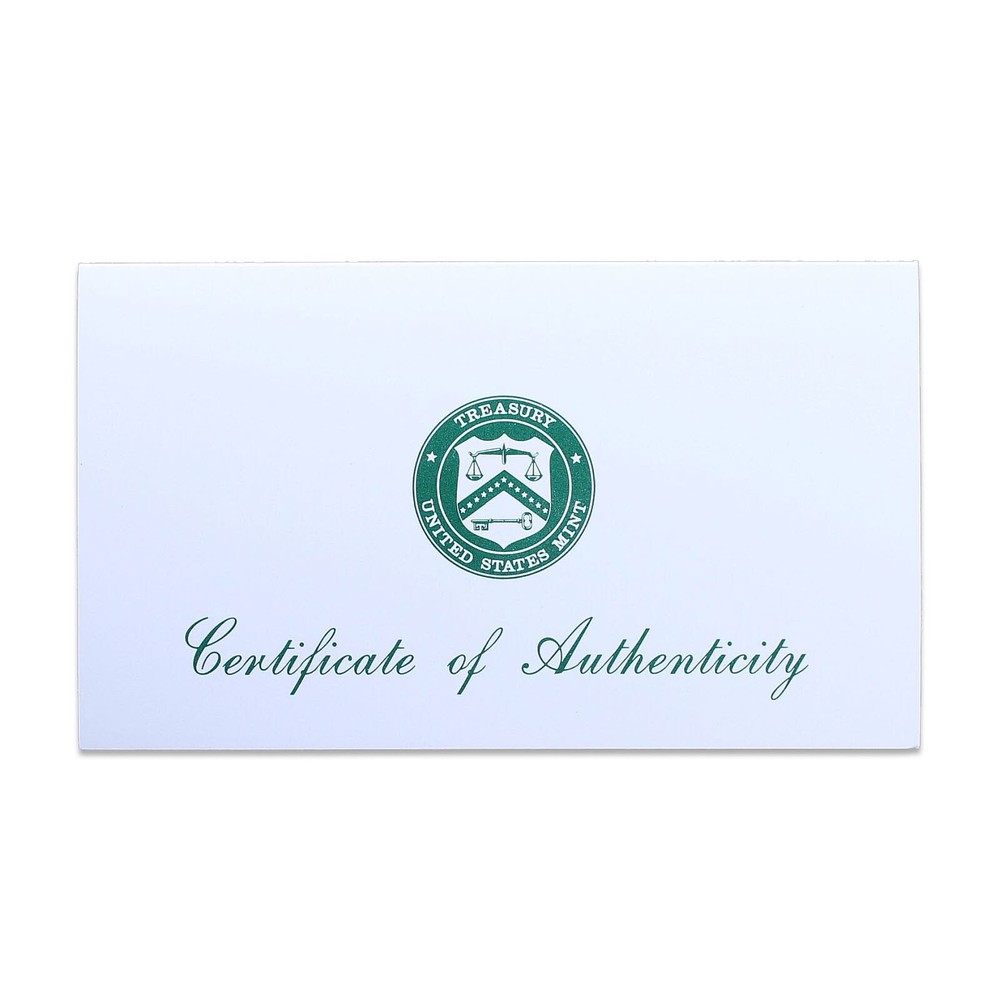 1996 S Proof Set Original Box & COA 5 Coins CN-Clad