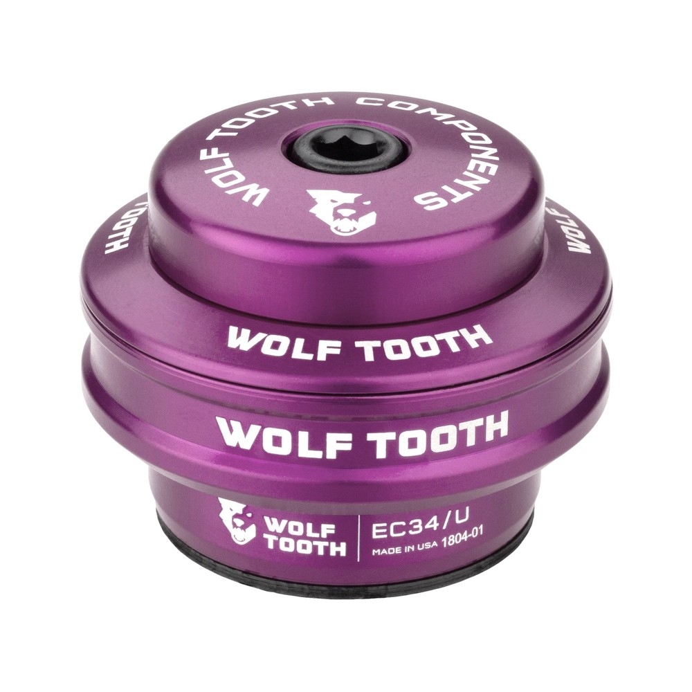 Wolf Tooth Performance Headset - EC34/30 Lower, Raw Silver