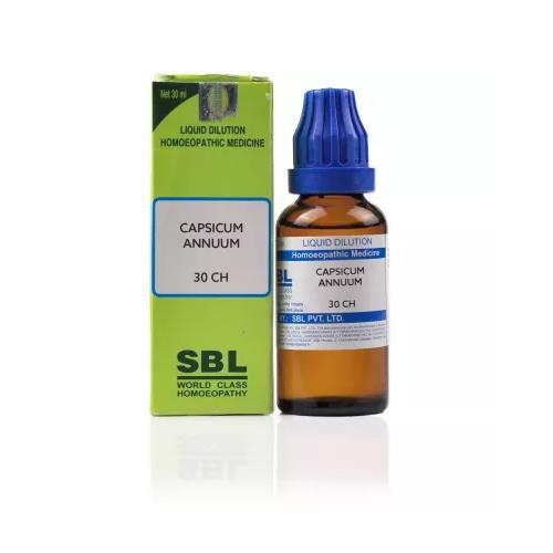 SBL Homeopathic Capsicum Annuum Dilution 30ml
