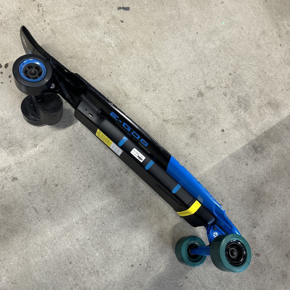 YUNEEC E-GO2 Electric Longboard BLUE ⚠️⚠️READ⚠️⚠️