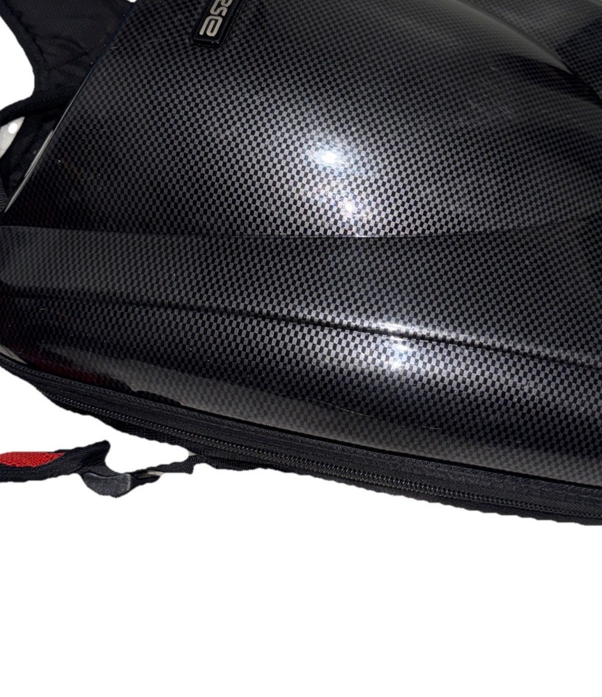 Axio By Harodesign Black Hardshell Motorcycle / Bike Protective Backpack