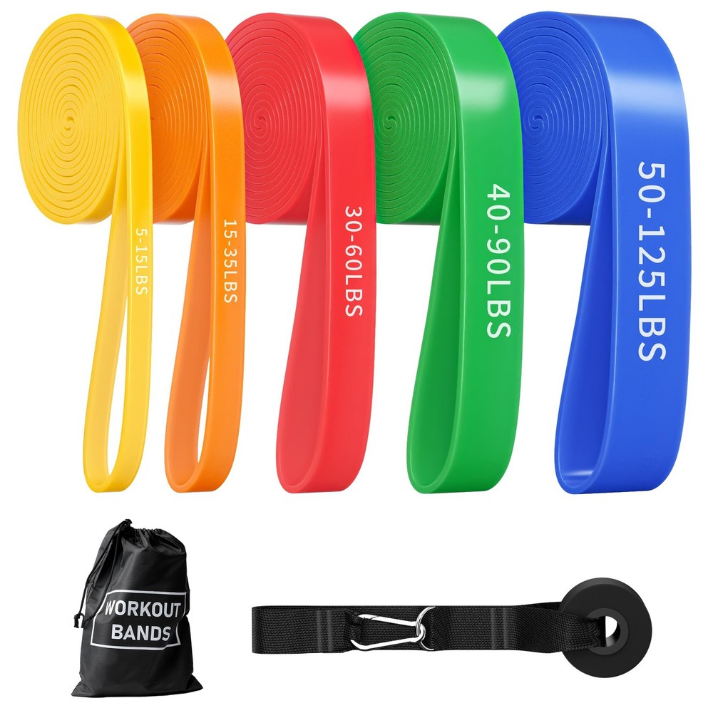 Resistance Bands, Pull Up Bands, Pull Up Assistance Bands Set for Men & Women...