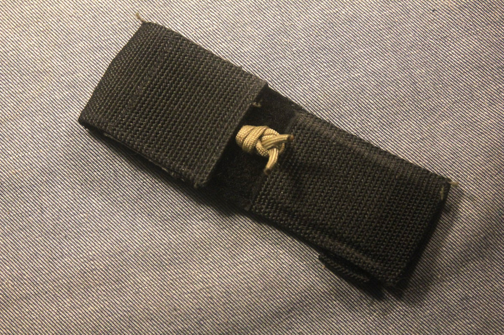 VINTAGE EARLY HAND SIGNED DAVID BOYE BASIC 2 KNIFE WITH ORIGINAL SHEATH