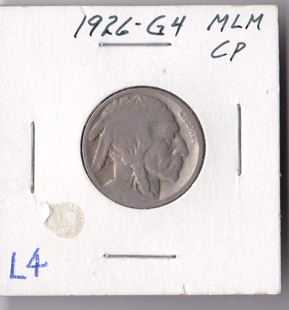 1926 Buffalo Nickel L4