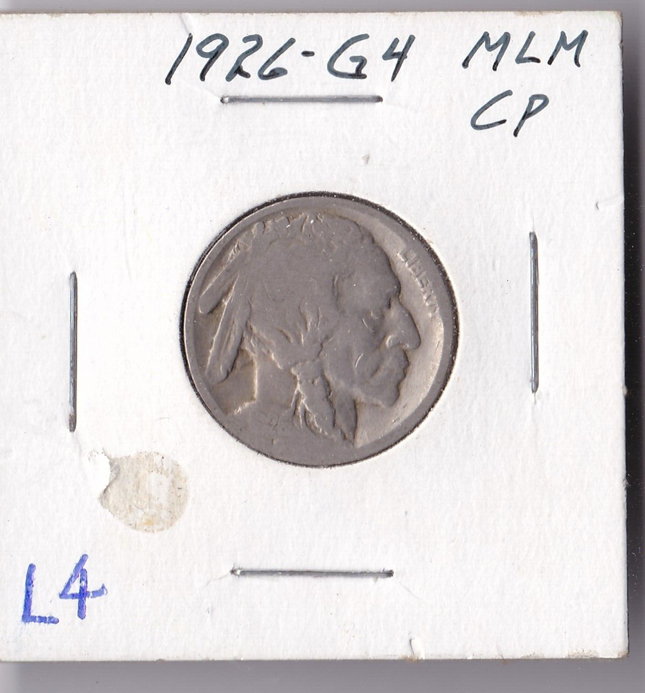 1926 Buffalo Nickel L4
