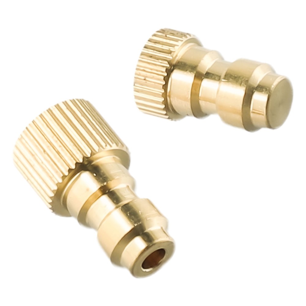 High Quality Air Nozzle Connection Hex 8MM Hose Adapters Practical 2PCS