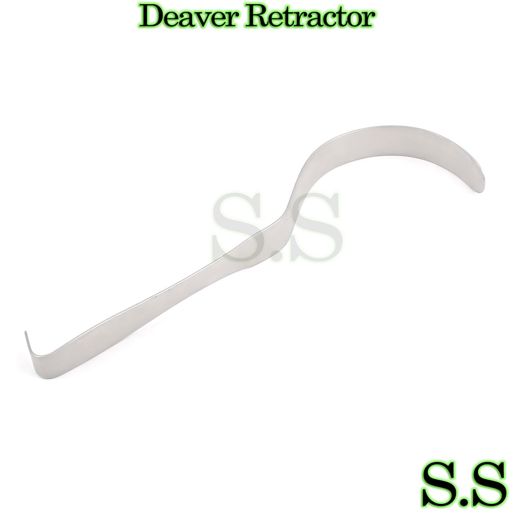 DEAVER Retractor SOLID HANDLE Surgical Instrument1X9"
