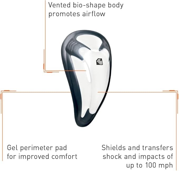 SHOCK DOCTOR 221 Core Compression Short With BioFlex L / Cup - White XL