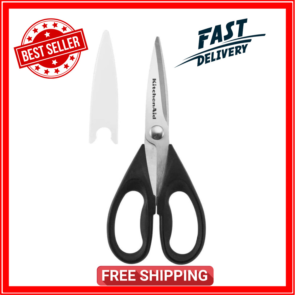 Kitchenaid All Purpose Kitchen Shears with Protective Sheath Durable Stainless S
