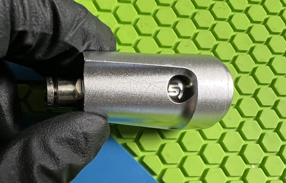 SHOCKTECH DOVETAIL MOUNT ASA + STRAIGHT MACRO FITTING- SILVER - PAINTBALL