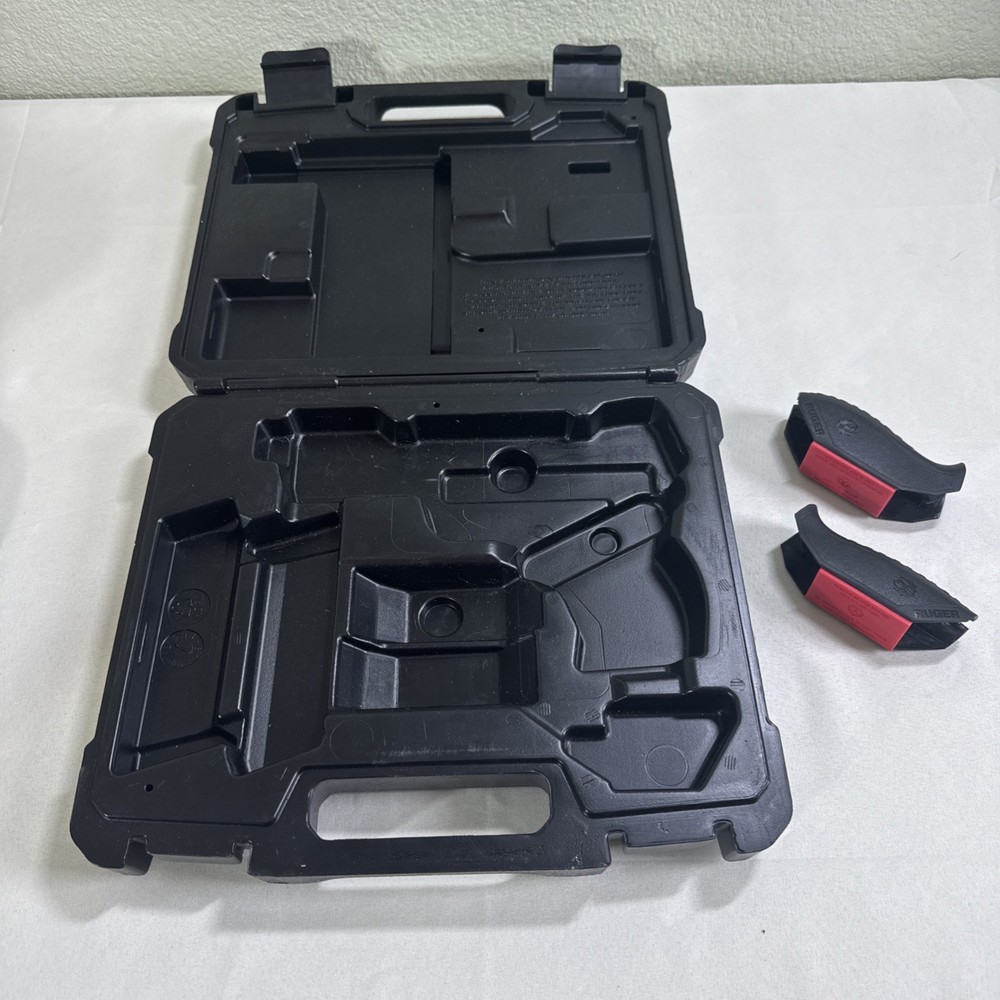 Hard Case For Pistol With Extras.