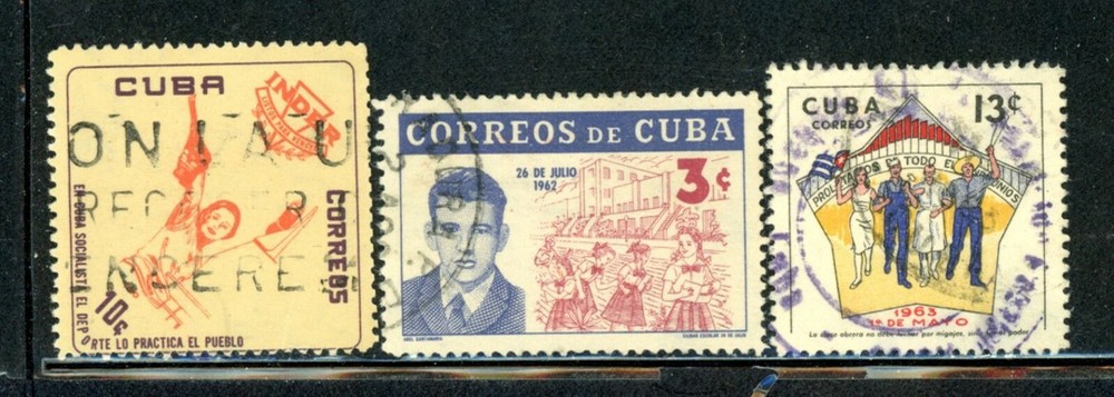 Caribbean Scott # 739, 743, 788 - Used