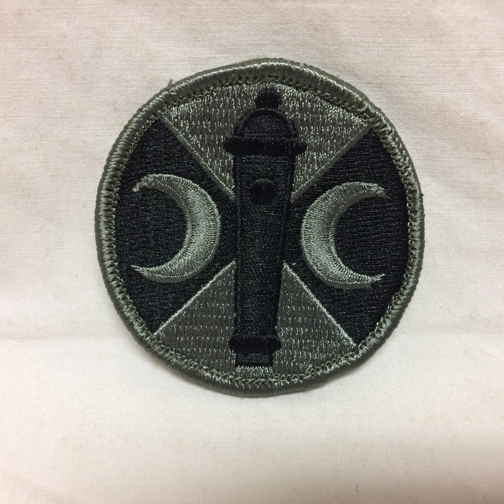 Military Patch Badge Army 210th Field Artillery Brigade ACU Hook Loop Back Var
