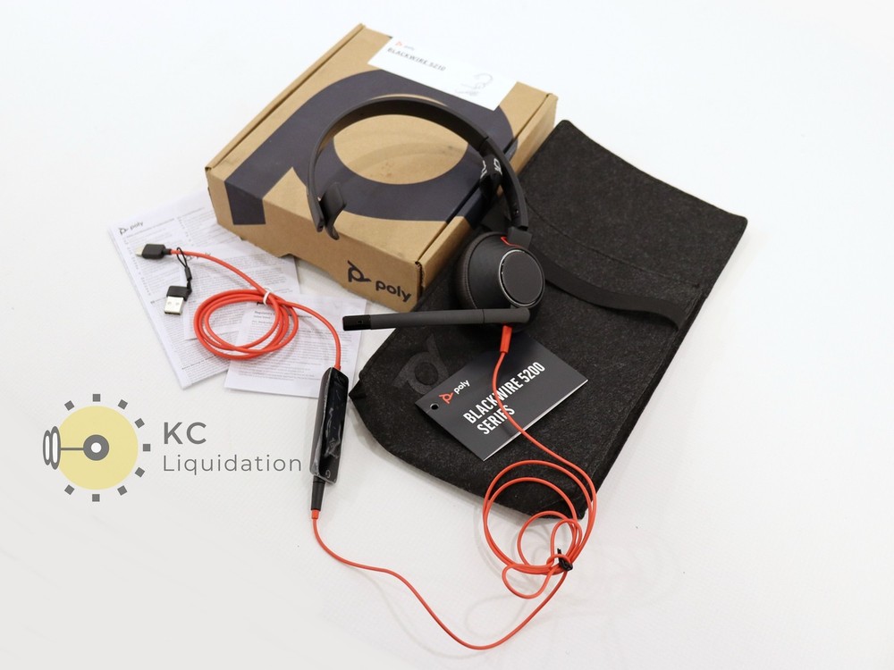 Poly Blackwirew 5210 Bluetooth USB/USB-C Headset