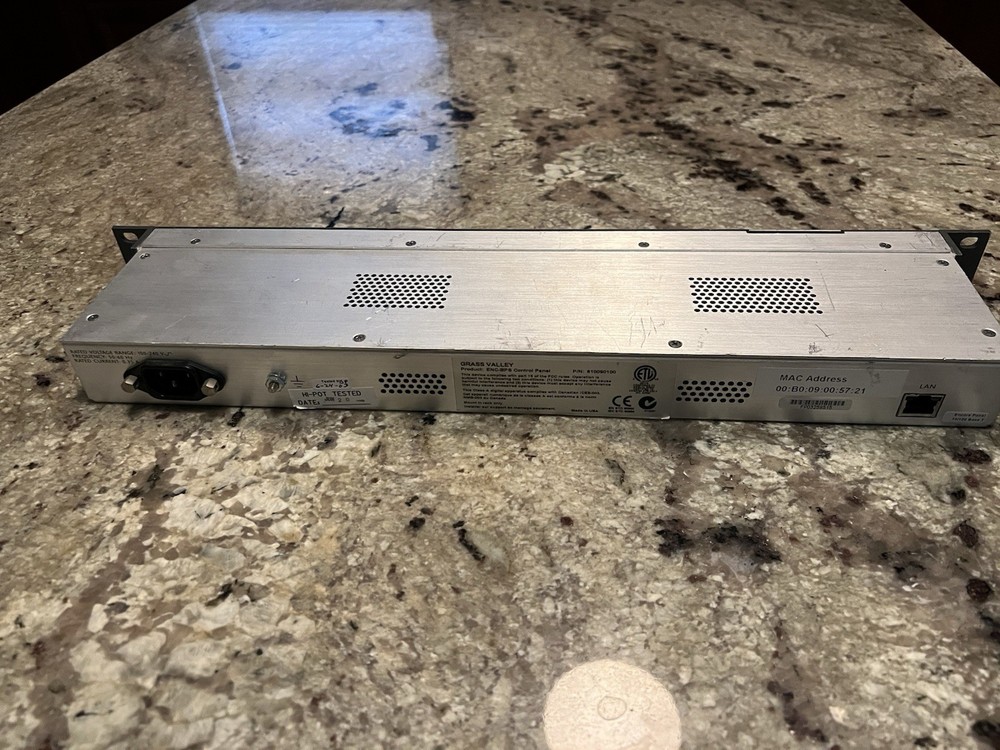 Grass Valley Button Per Source Control Panel Encore BPS