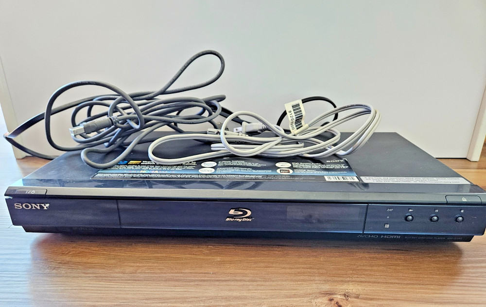 Sony BDP-S350 Blu Ray Disc DVD Player with Original Remote Control Tested