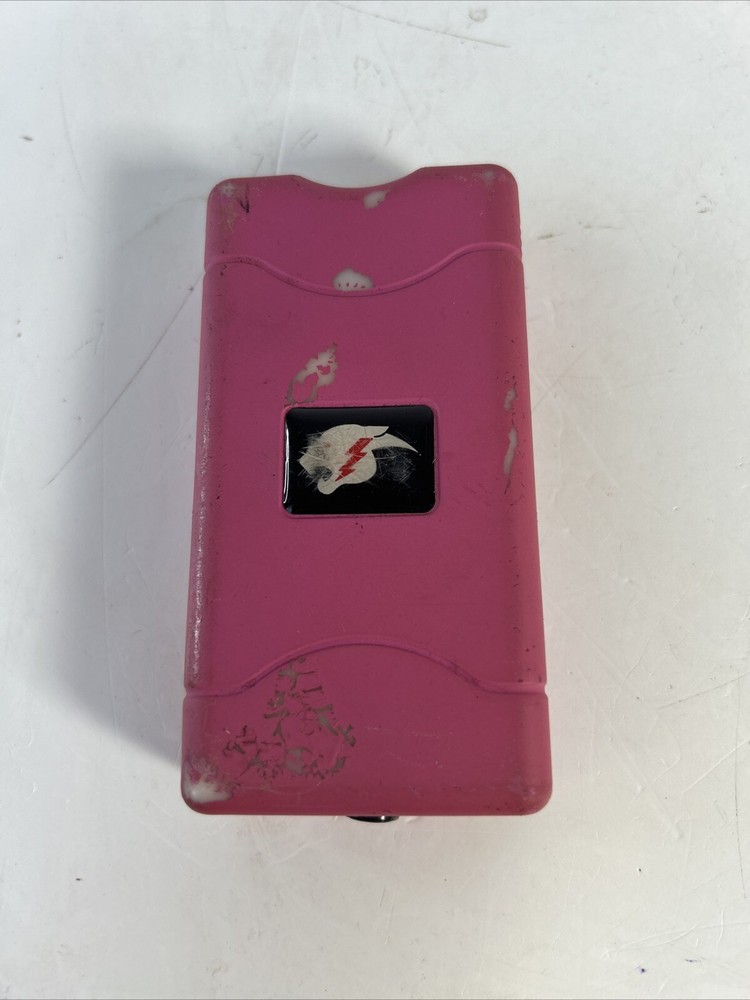PINK STUN GUN FLASHLIGHT RECHARGEABLE LED