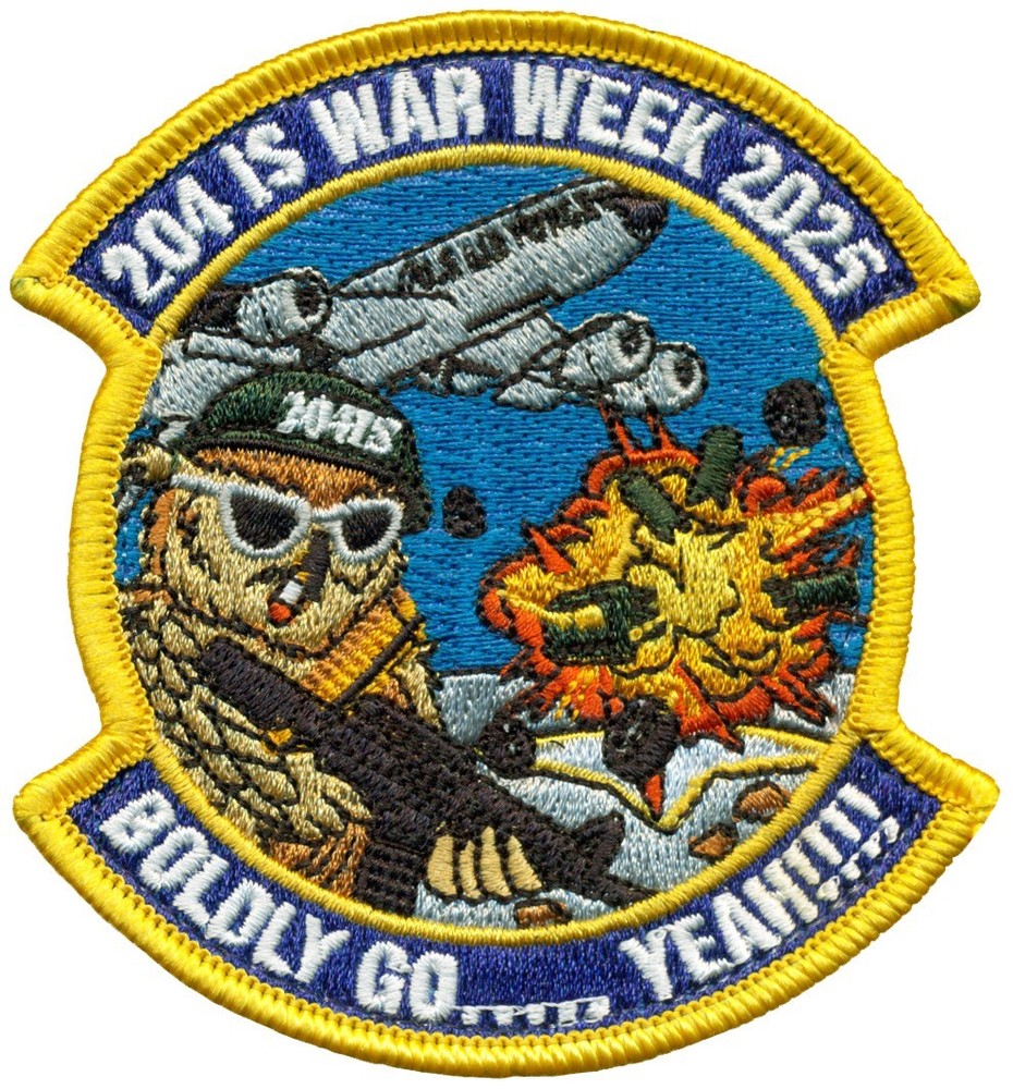 USAF 204th INTELLIGENCE SQUADRON WAR WEEK 2025 PATCH