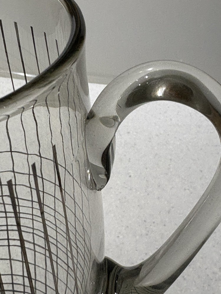 Martini Pitcher, Water, Antique Glass
