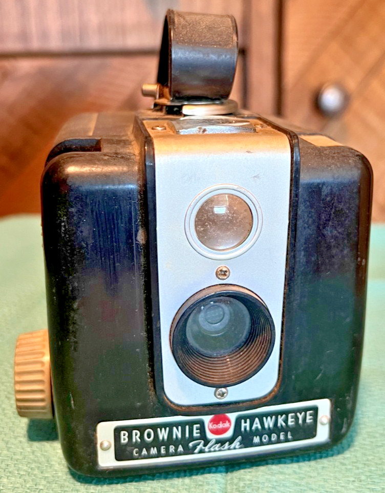 Brownie Hawkeye Camera Flash Model Kodak Untested as Is #2