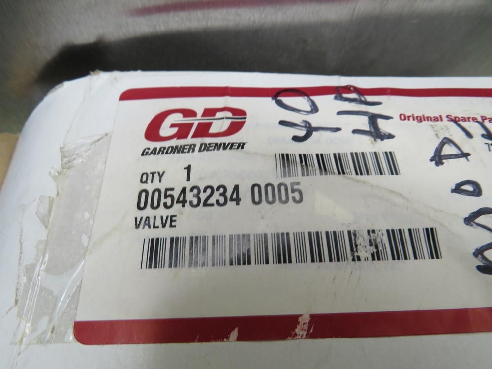 Gardner Denver 00543234-0005 Valve