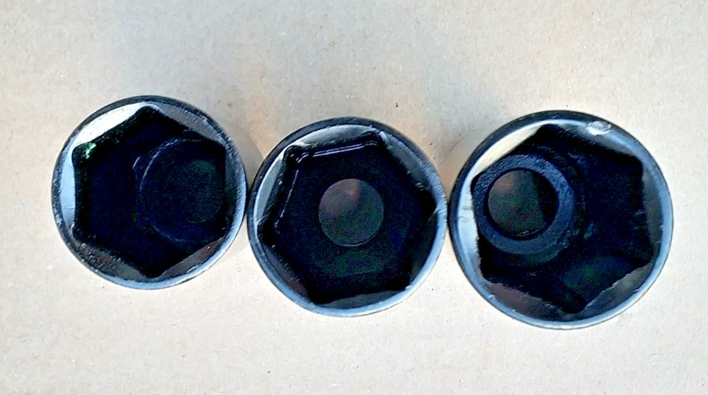 3Psc Impact Socket, 21 - 23mm