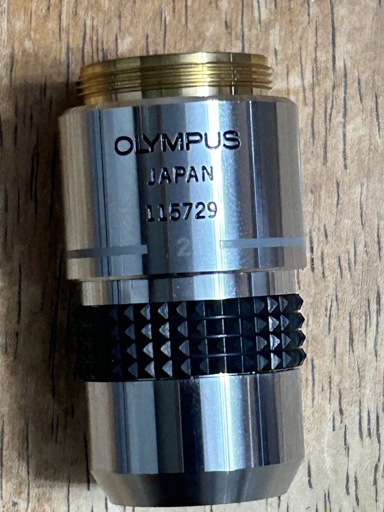 Olympus SPlan FL 2 0.08 160/- 2x Fluorite Microscope Objective .