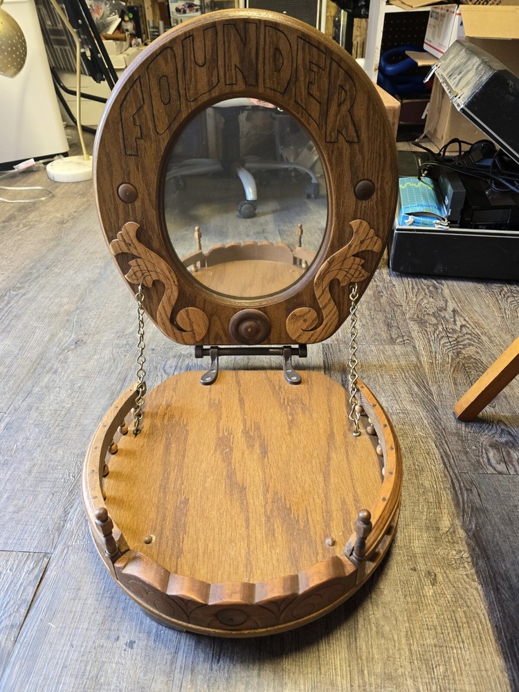 Rustic Cabin Mirror Shelf