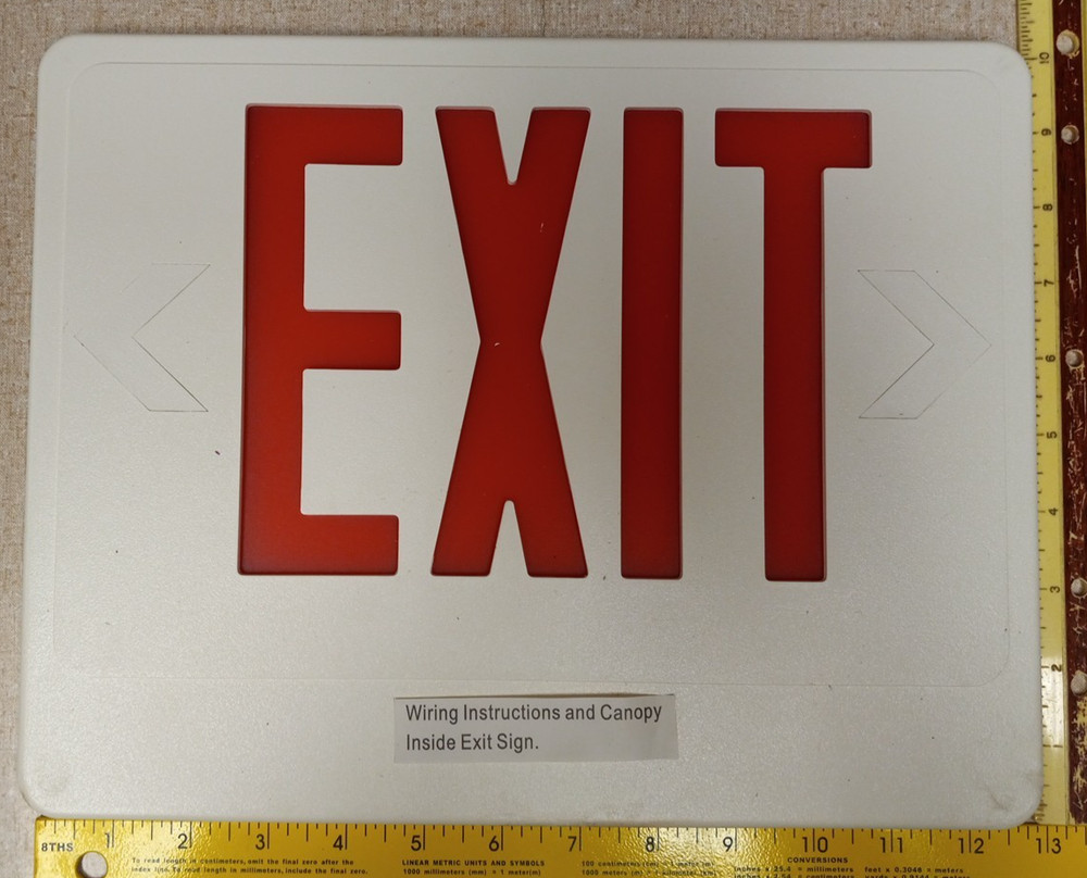 Emergency Exit Lighting Fixture TCP 20755