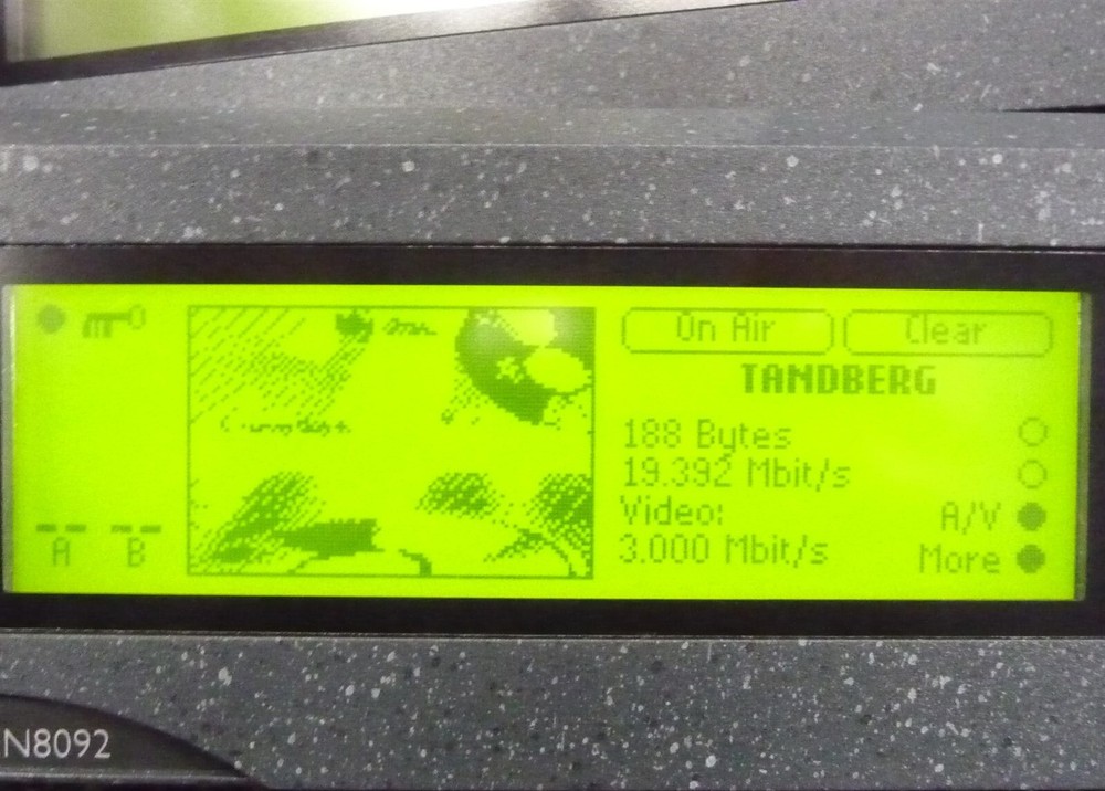 TANDBERG ERICSSON EN8092 HD SDI MPEG-4 AVC HTTP AUTHENTICATION ENCODER AC3