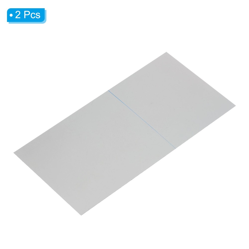 2 Pack 6.5" Polarized Film Sheets Adhesive Polarizer Linear Polarizing Filter