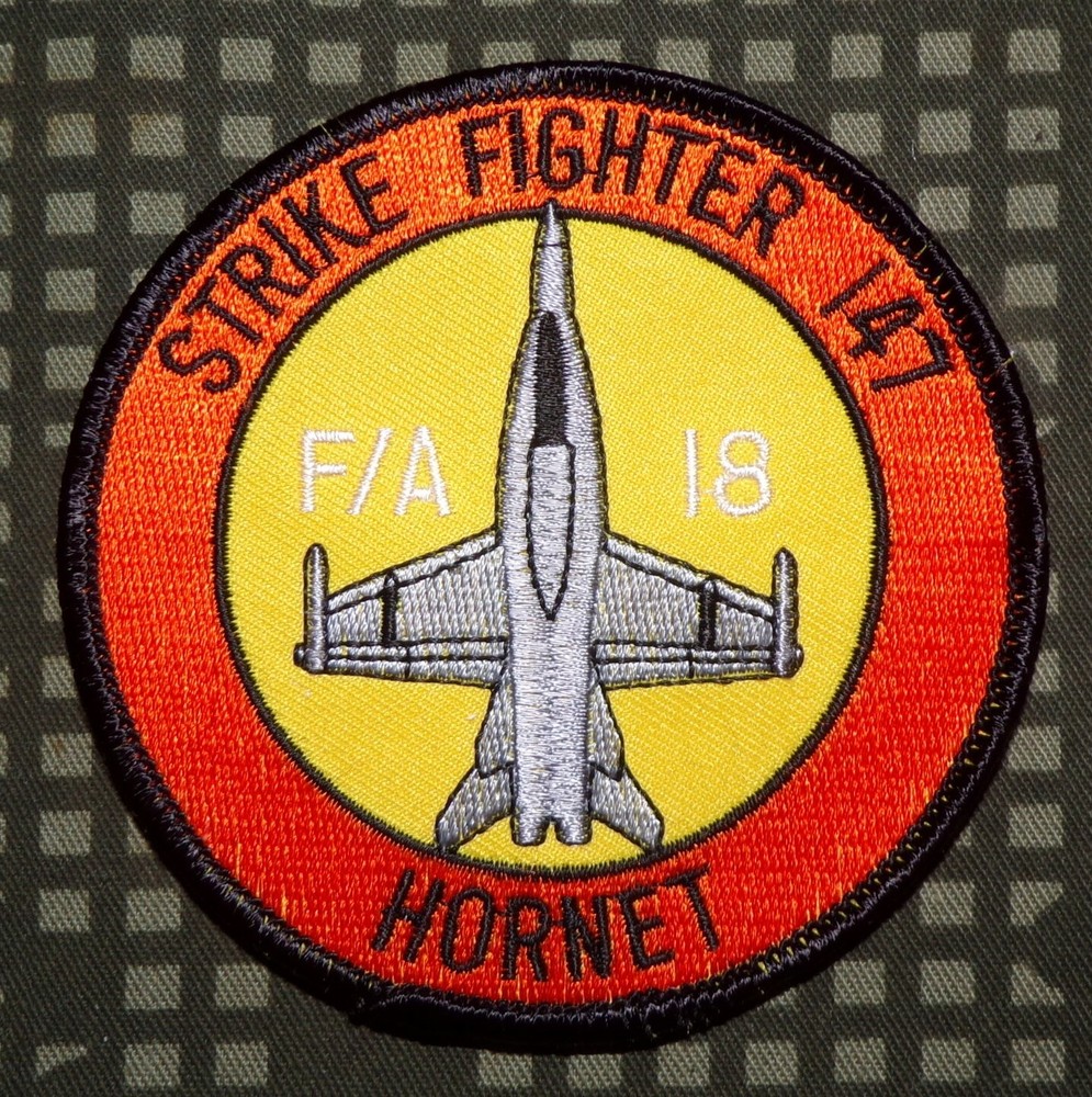 US Navy VFA-147 Strike Fighter Squadron F/A 18 Hornet Argonauts Patch