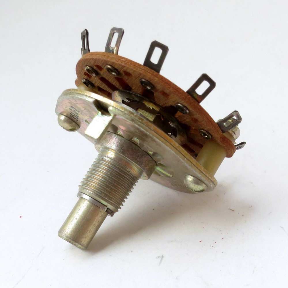 Ledex 7 position 1 pole rotary switch