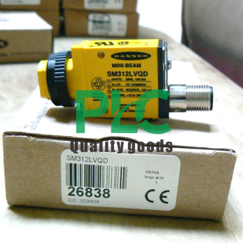 1PCS NEW Banner SM312LVQD Mini-beam 10-30v-dc Photoelectric Sensor Fast Ship