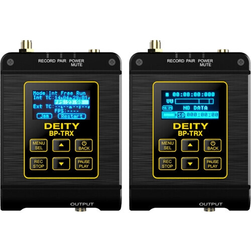 Deity BP-TRX Connect Duo kit Wireless Mic System Timecode Sync