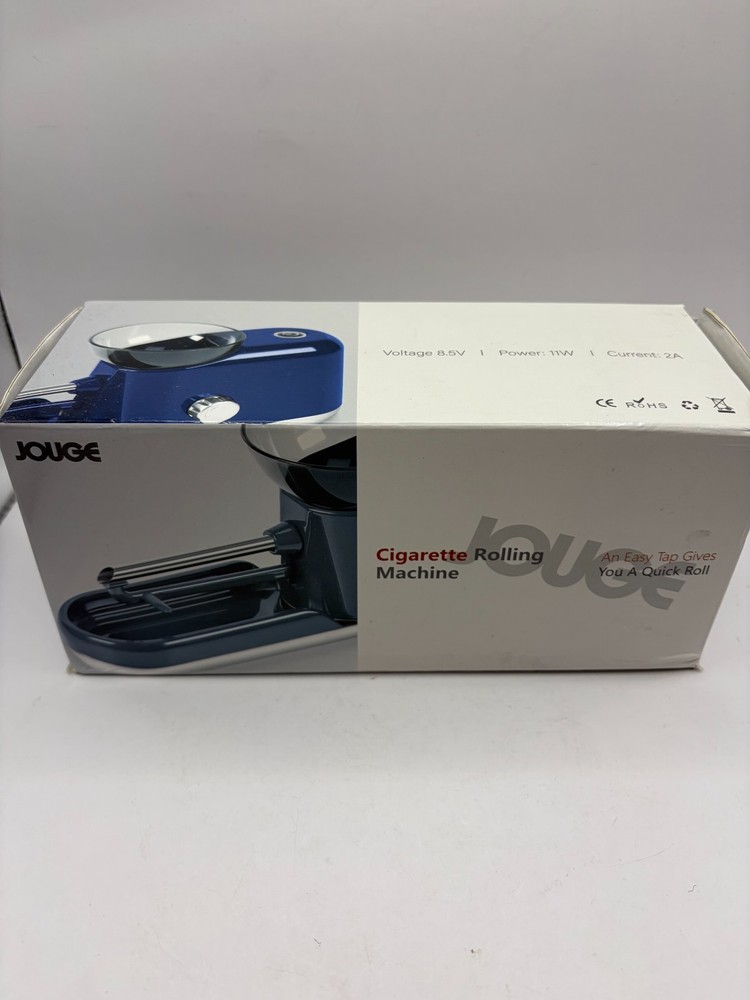 JOUGE Electric Cigarette Rolling Machine Portable Automatic 6.5 Never Used